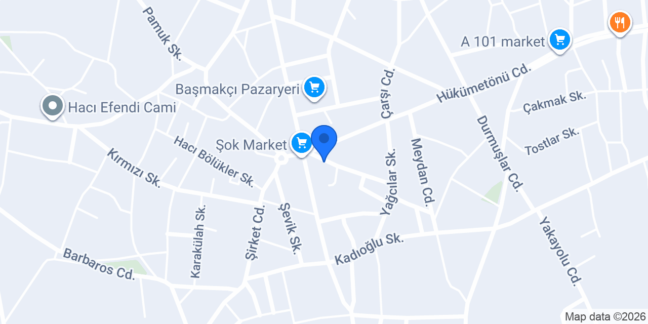 Gözde Et & Pide Restaurant konumu