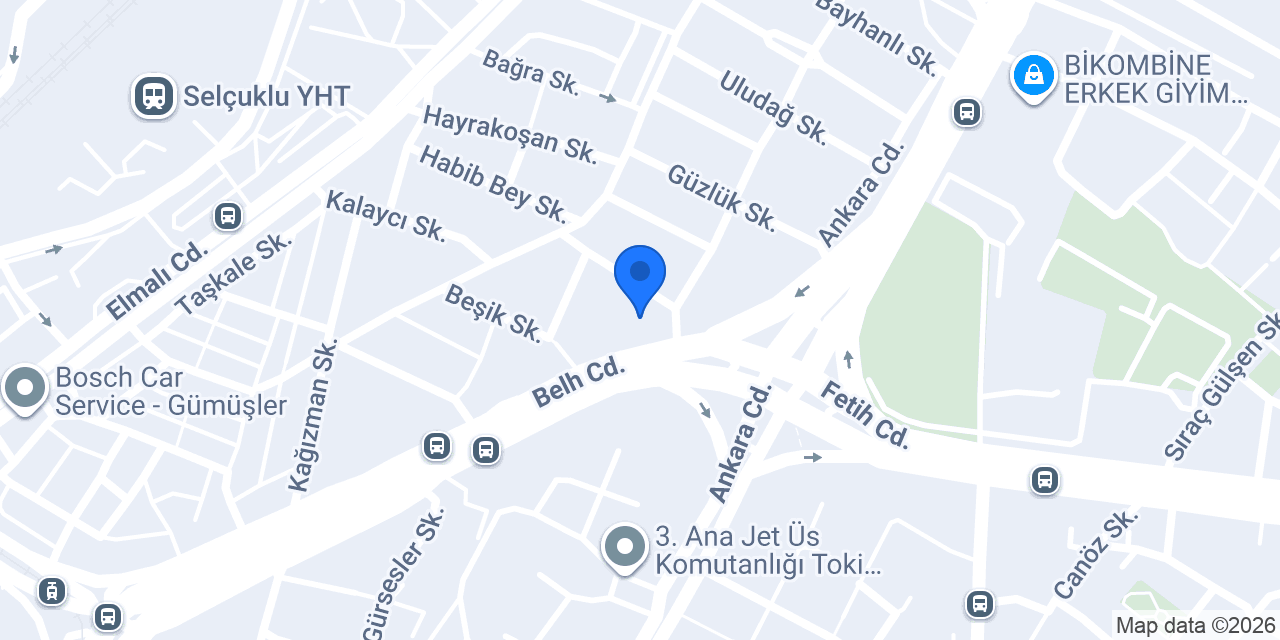 Siyam Mobilya konumu