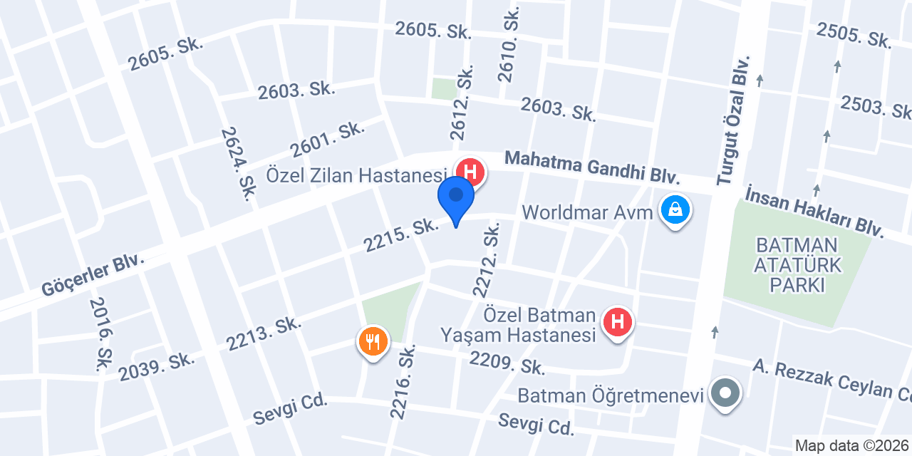 Dicle Fırat Eczanesi konumu