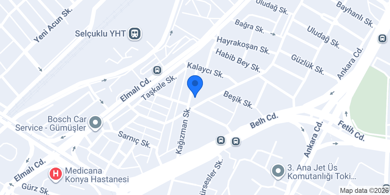 İKİZLER AKÜLÜ ARABA konumu