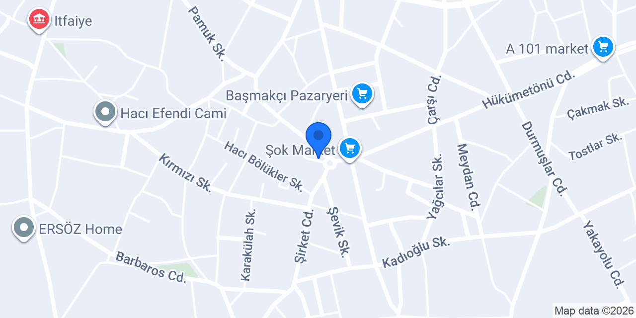 CLASS ERKEK KUAFÖRÜ konumu