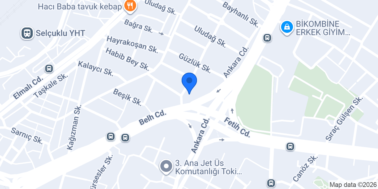 Divanev | Konya konumu