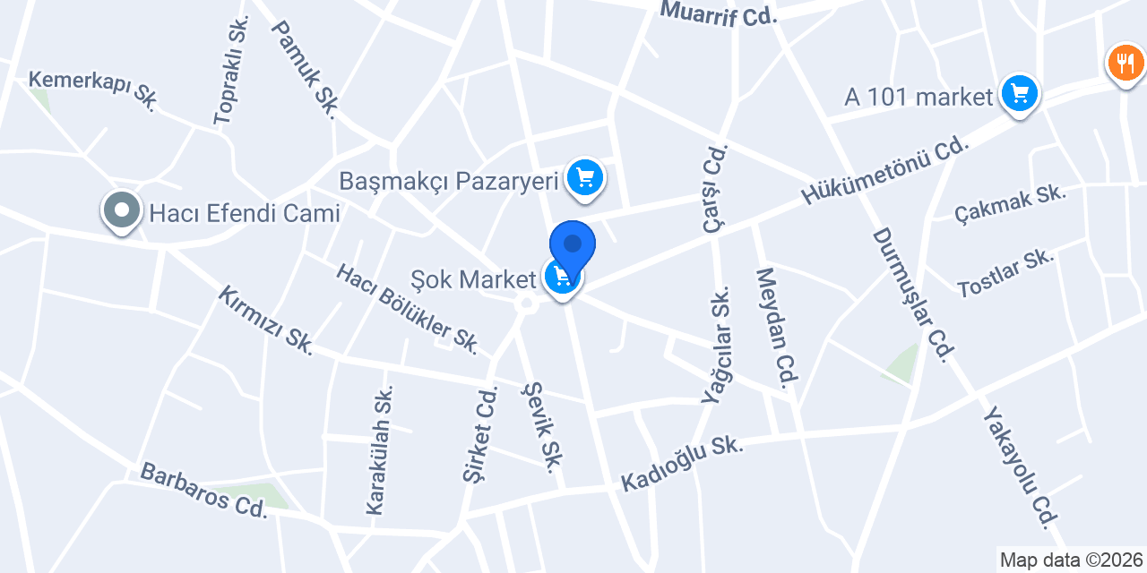 Kök Veteriner Kliniği konumu