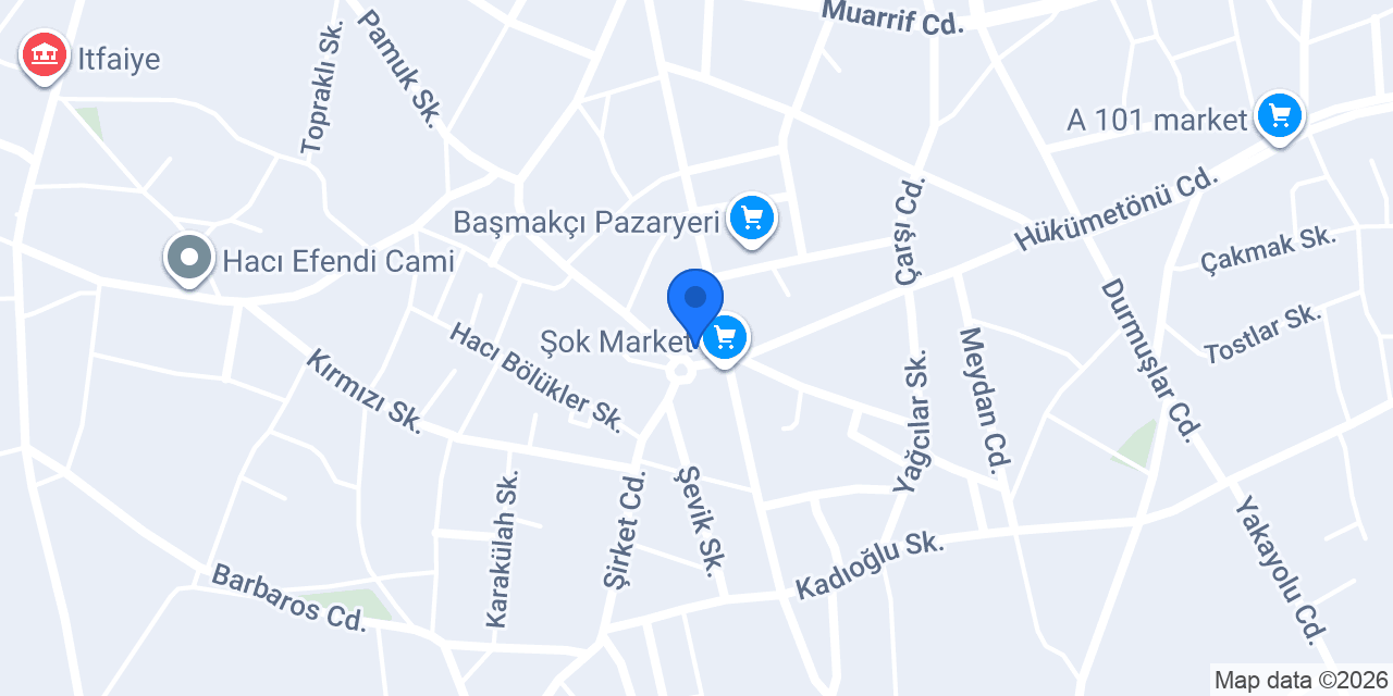 KARACA HAİR DESİGN konumu
