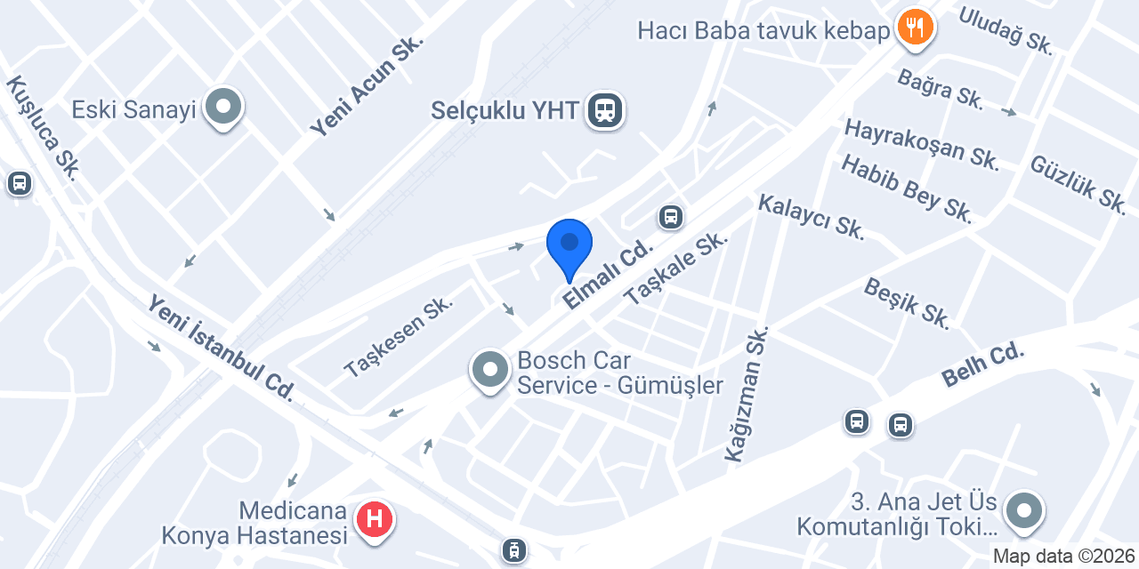 Petrol Ofisi konumu