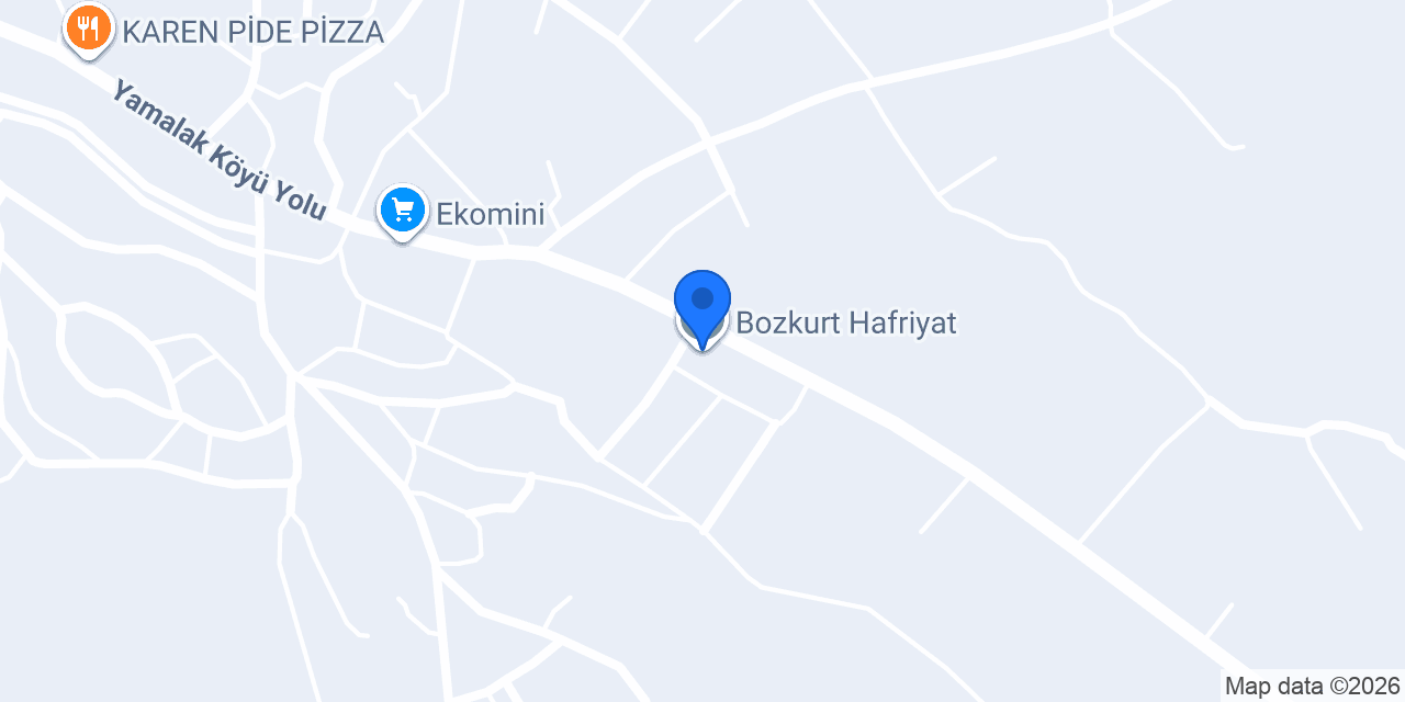 Bozkurt Hafriyat konumu