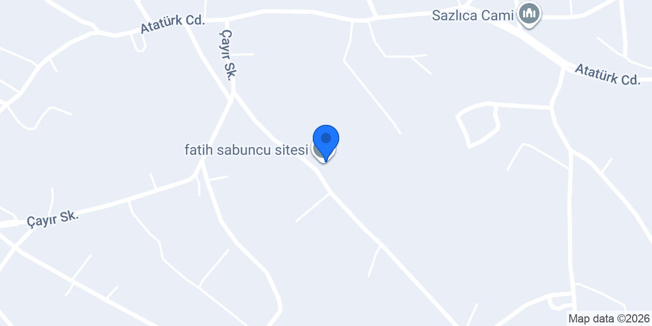 fatih sabuncu sitesi konumu
