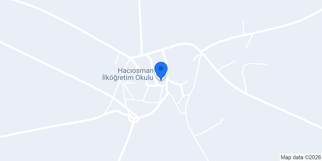 Hacıosman İlköğretim Okulu konumu