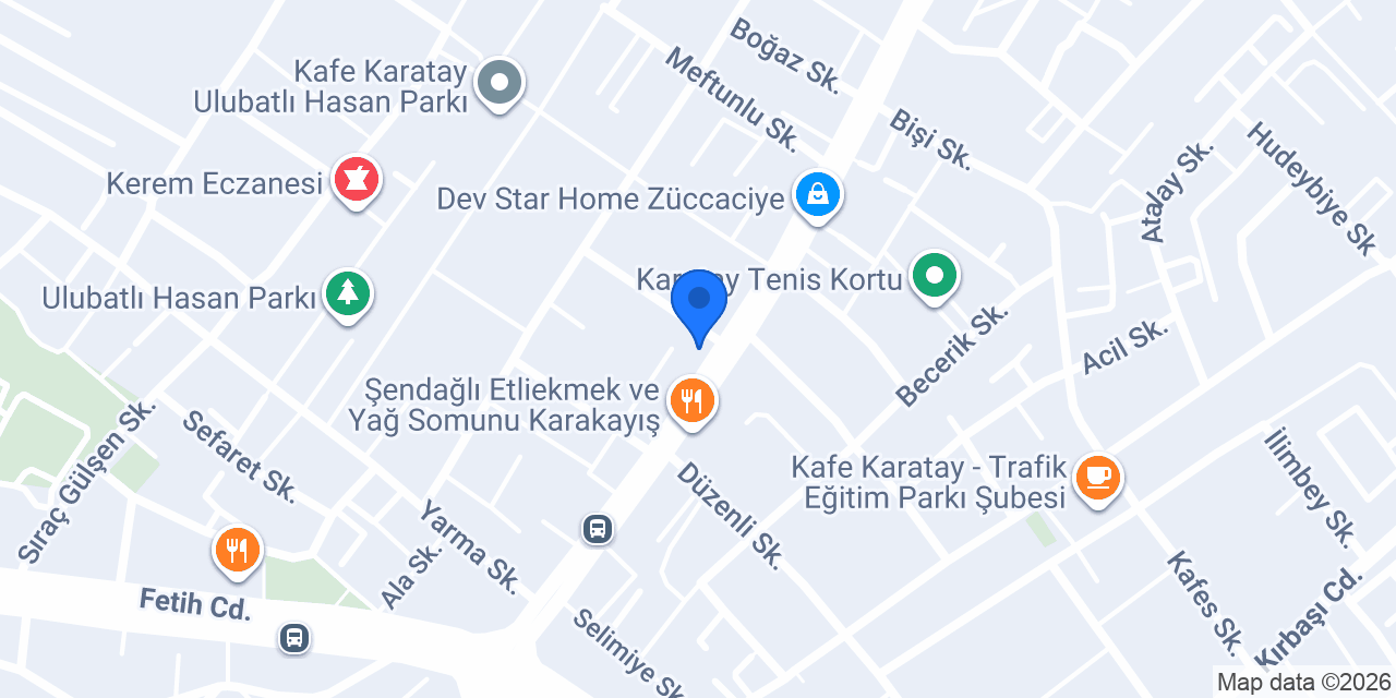 Cihan Market konumu