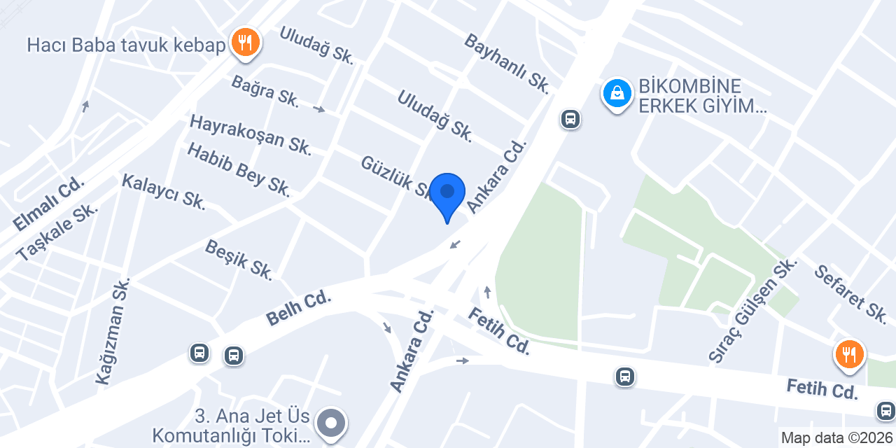 Öğretmenler Mobilya Selçuklu Şube Konya konumu