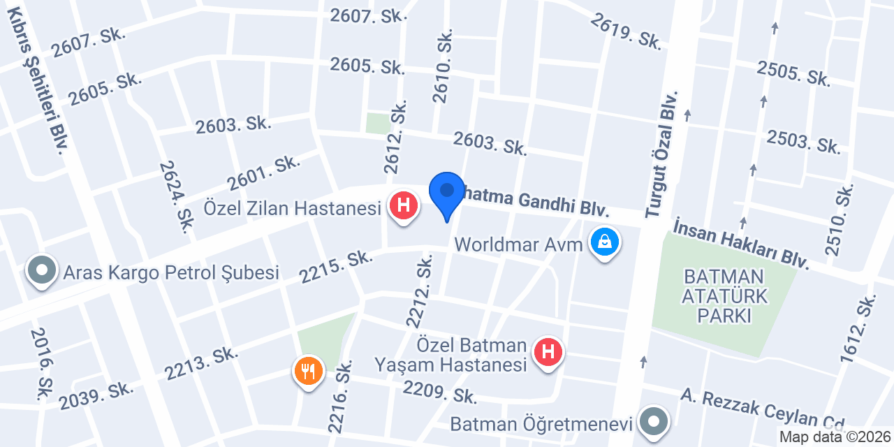 Mevlana Tantuni Salonu konumu