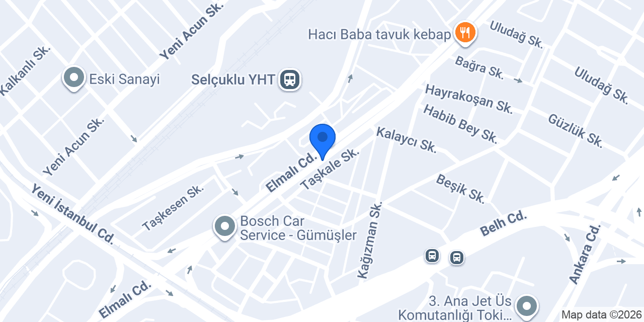 Pleksi Garaj konumu