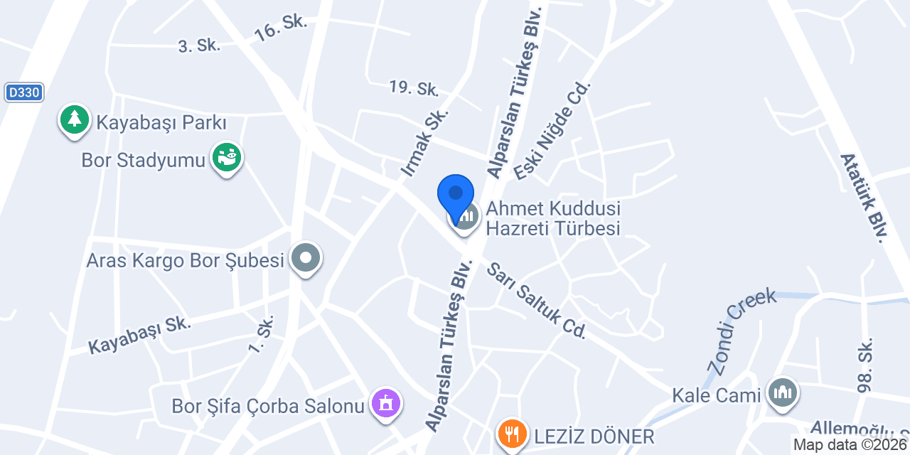 Yücebaş Kamera konumu