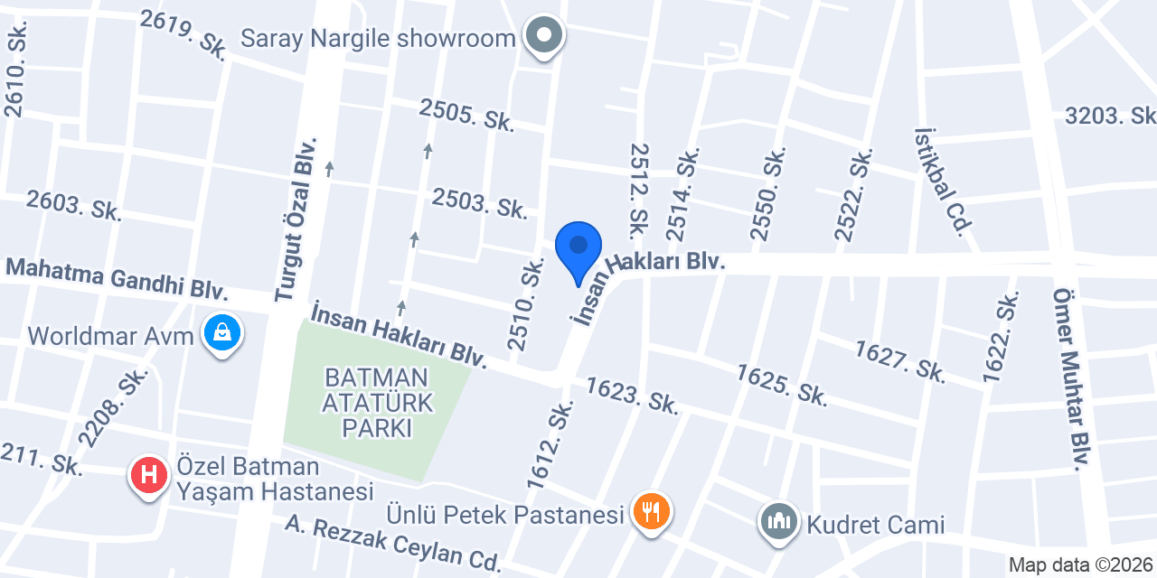 Batman Hera çiçek konumu