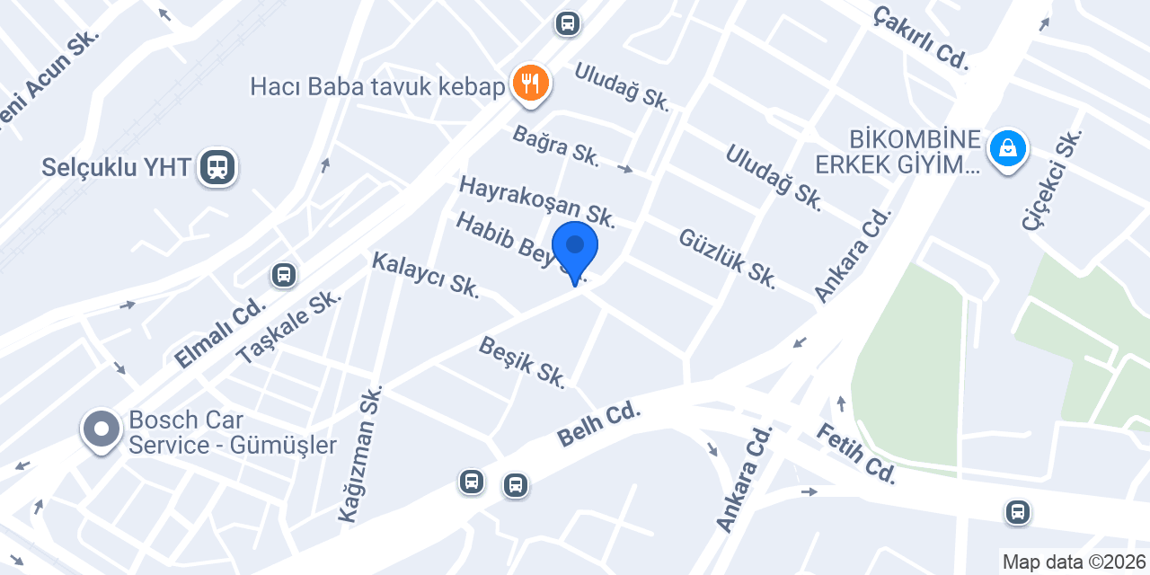 Burcu Konfeksiyon konumu