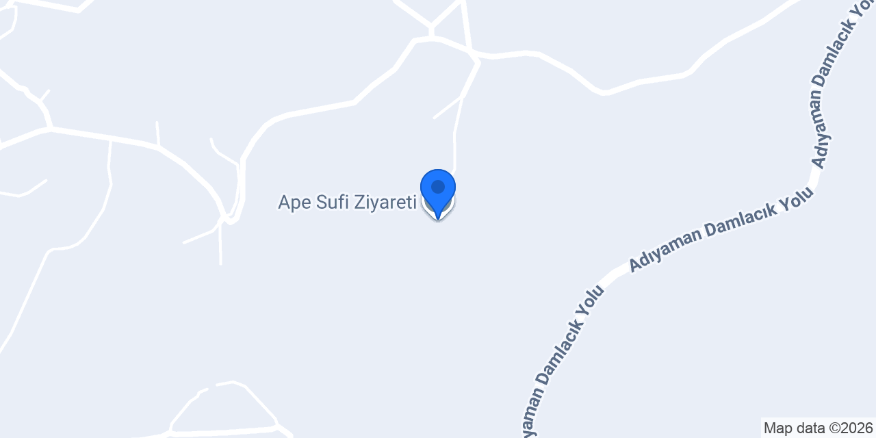 Ape Sufi Ziyareti konumu