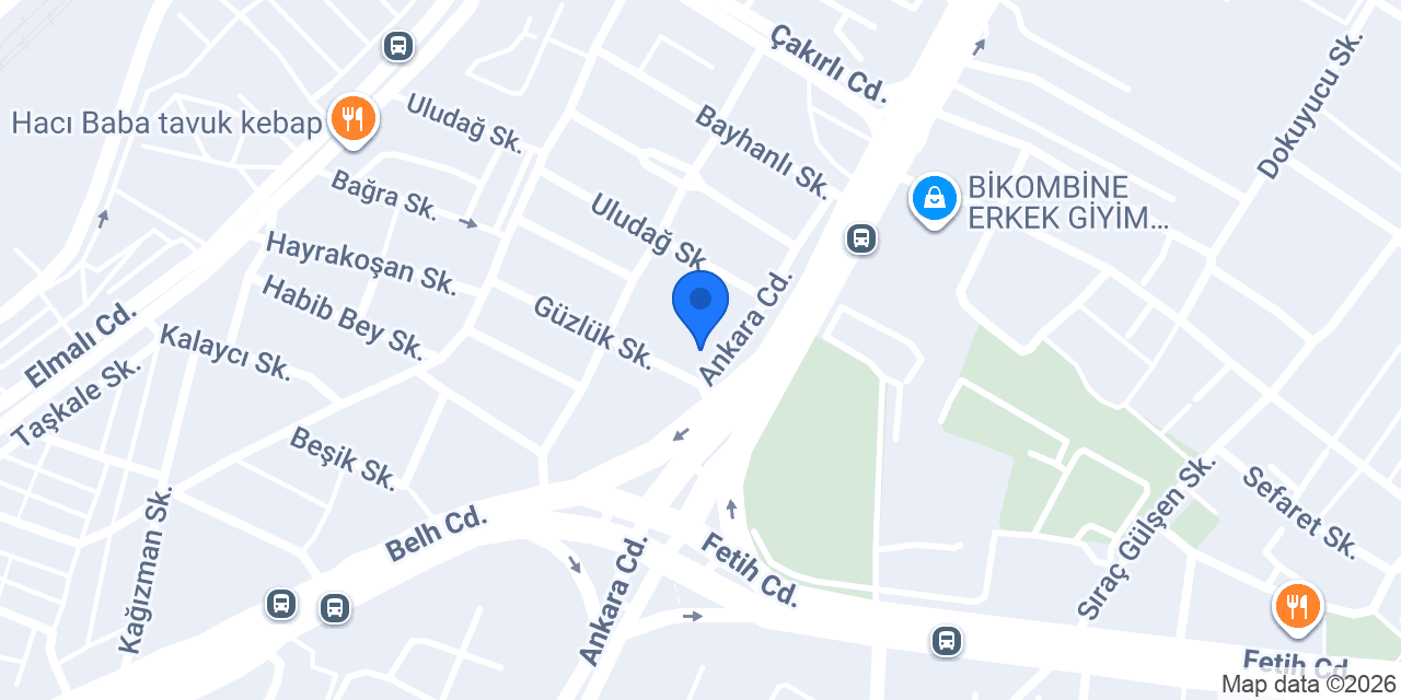 Ziraat Katılım Konya Şubesi konumu