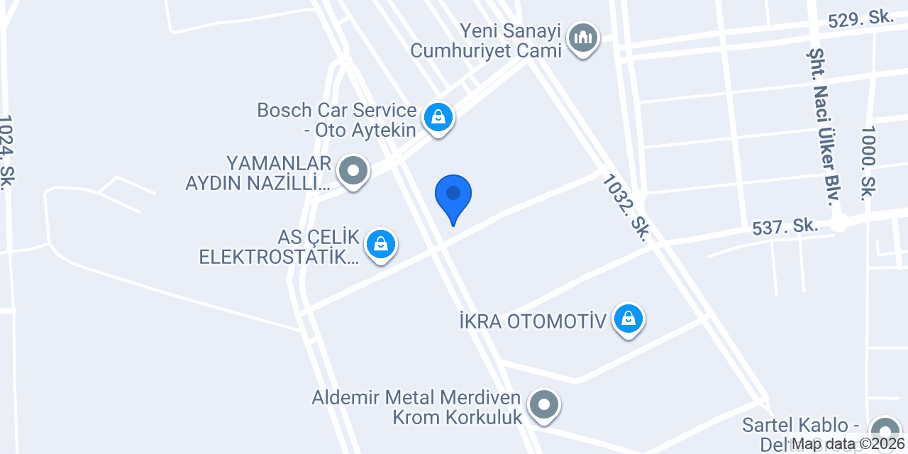 MY Çelik Yapı konumu