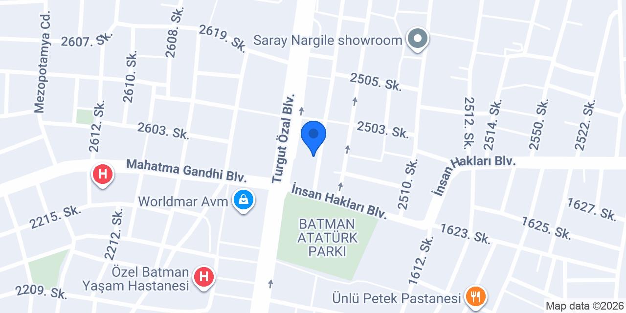 Parlar Kuyumculuk konumu