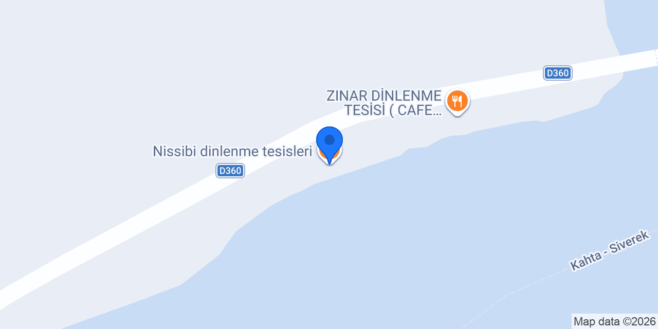 Nissibi dinlenme tesisleri konumu