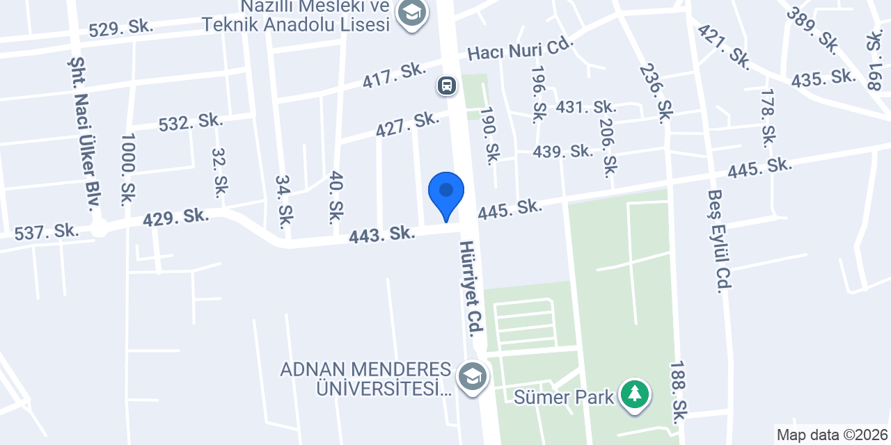 Özsavran Sümer Apartmanı konumu