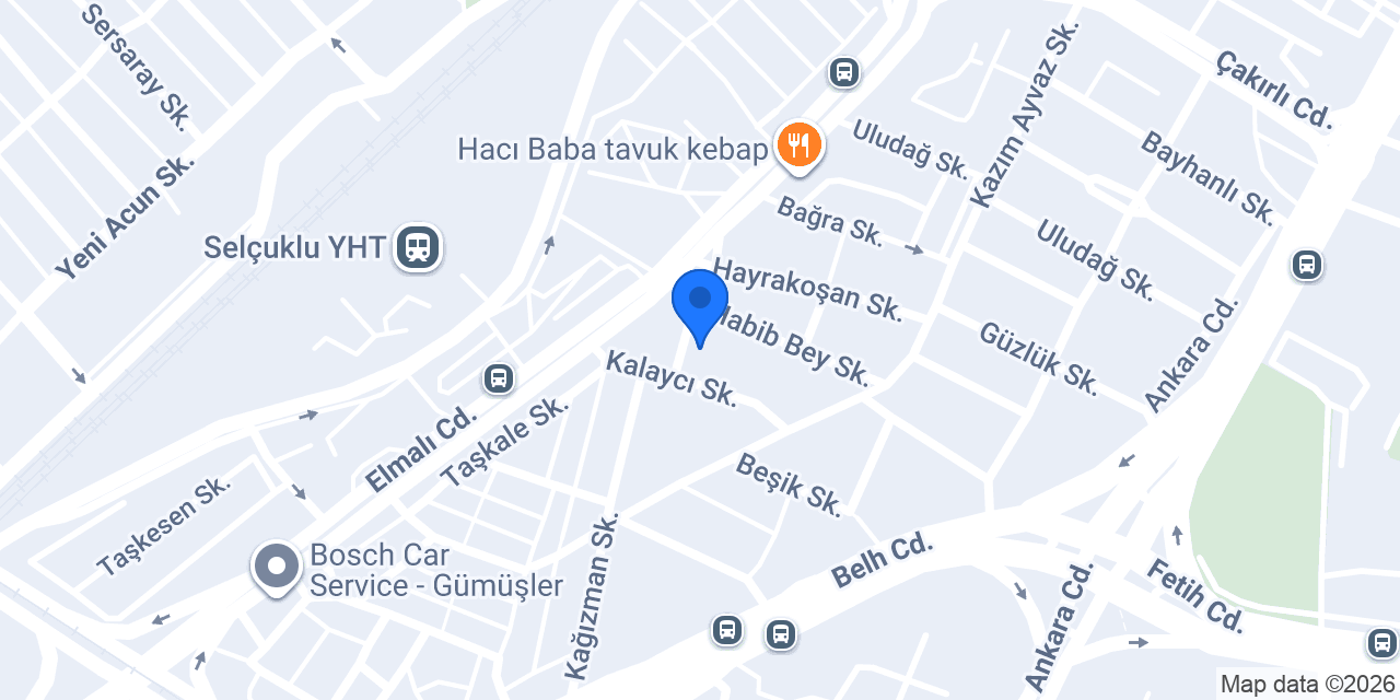 Konya Uzman Haliyi Kama konumu
