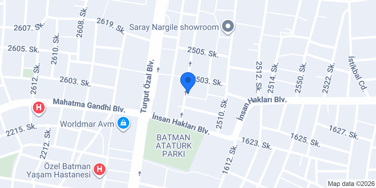 Aras Tur Batman konumu
