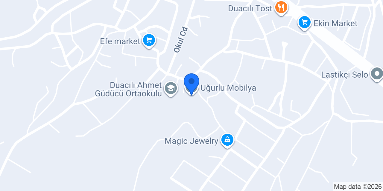 Uğurlu Mobilya konumu