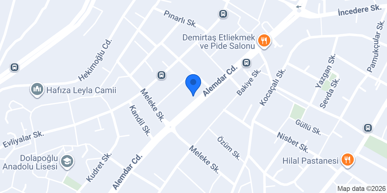Ustam unlu mamülleri konumu