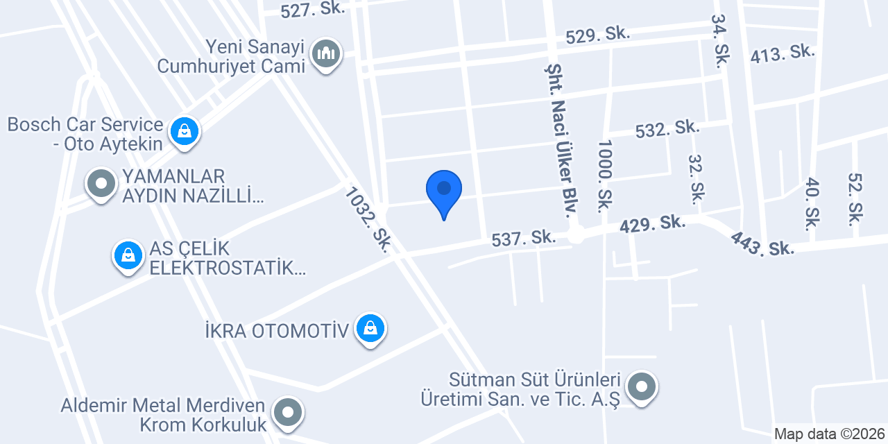 ÖZEN OTO KAPORTA konumu