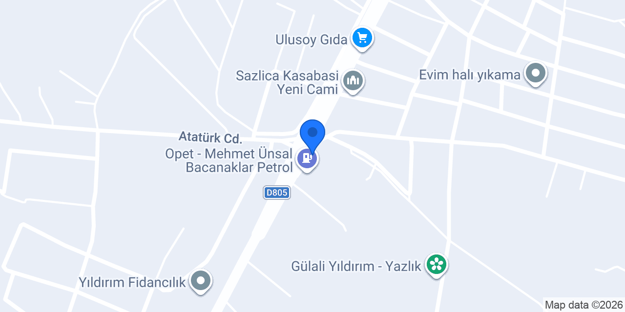 Vural Oto Lastik konumu