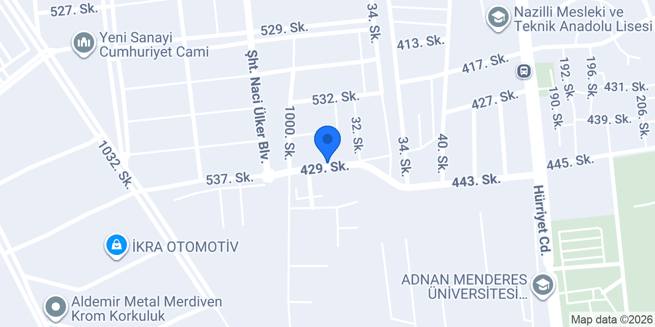 Matech Fıber mühendislik altyapı sanayii ve ticaret ltd şti konumu
