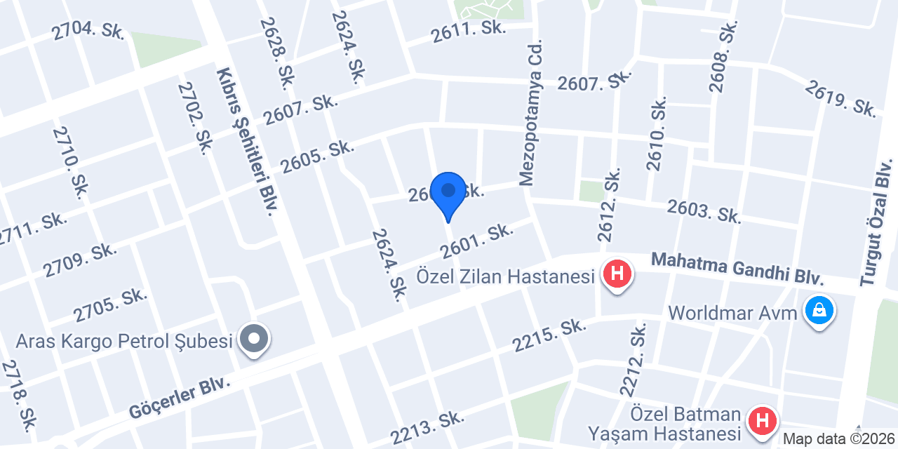 BATMAN REKLAM konumu