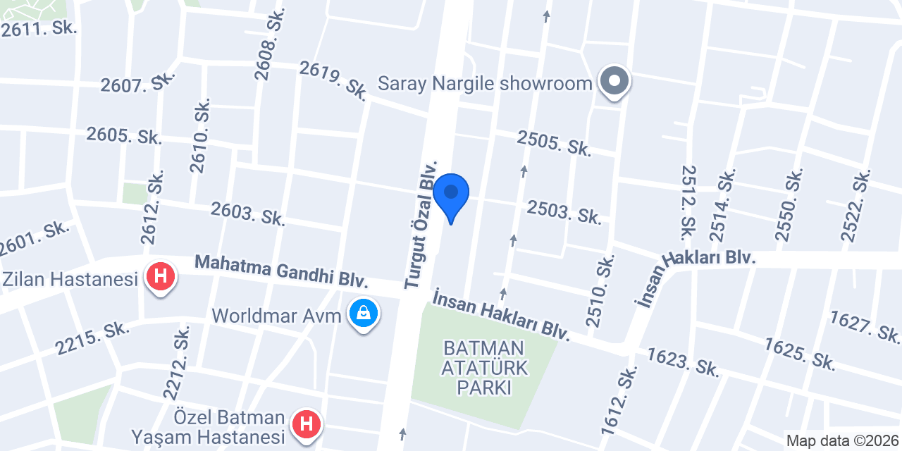 Batman Psikolog GÜL KAÇAK BURAL konumu