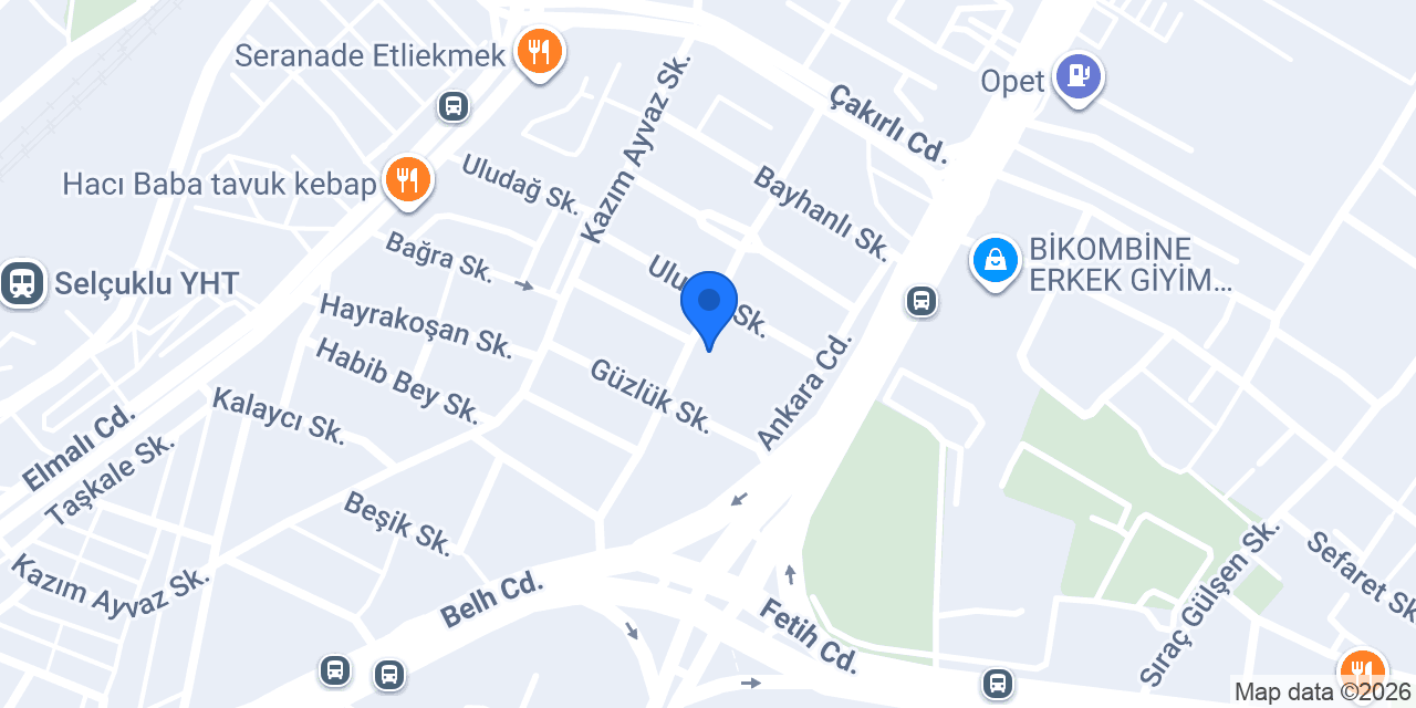 KALAYCI BÜRO MOBİLYA konumu