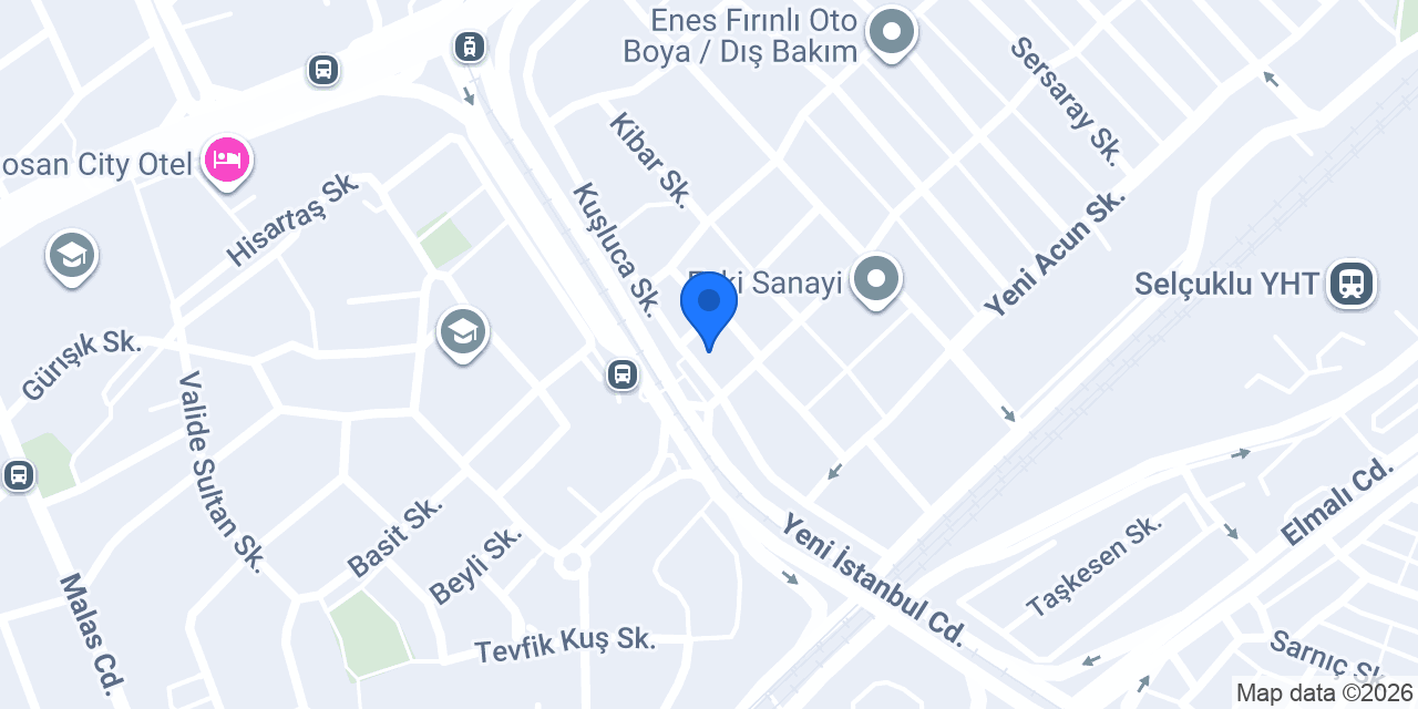 Konya Oto konumu