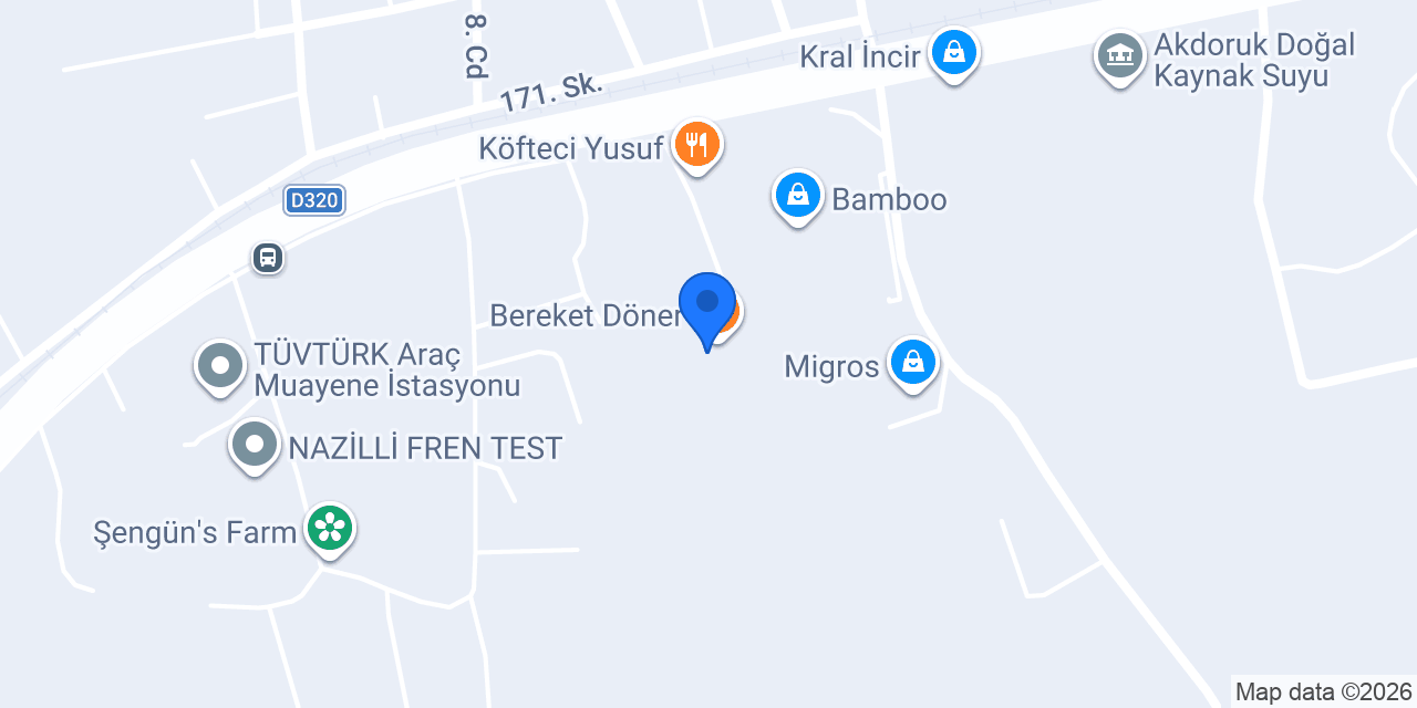 Maysa Ev Yemekleri konumu
