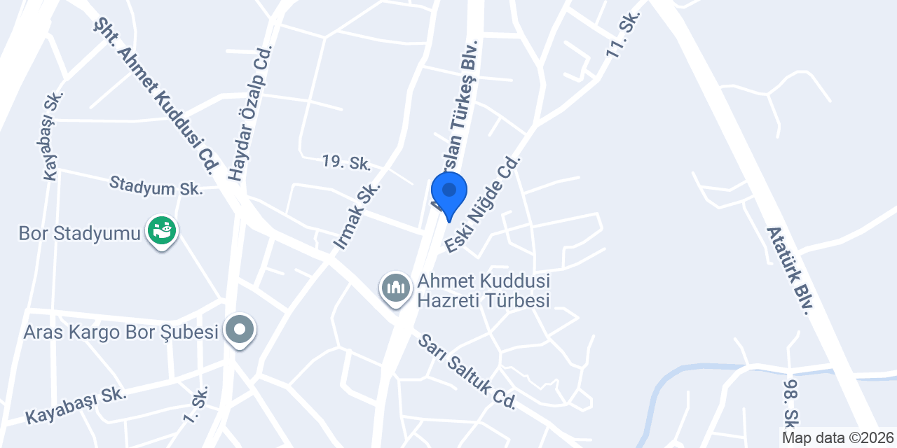 İkram Pastanesi konumu