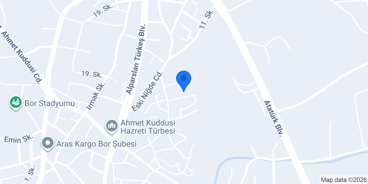 Öz Bereke Çiftliği konumu