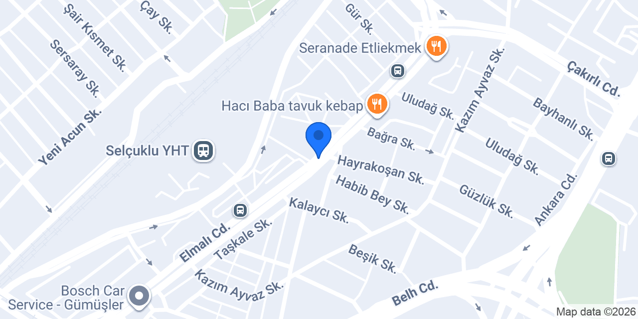 efe oto lastik konumu