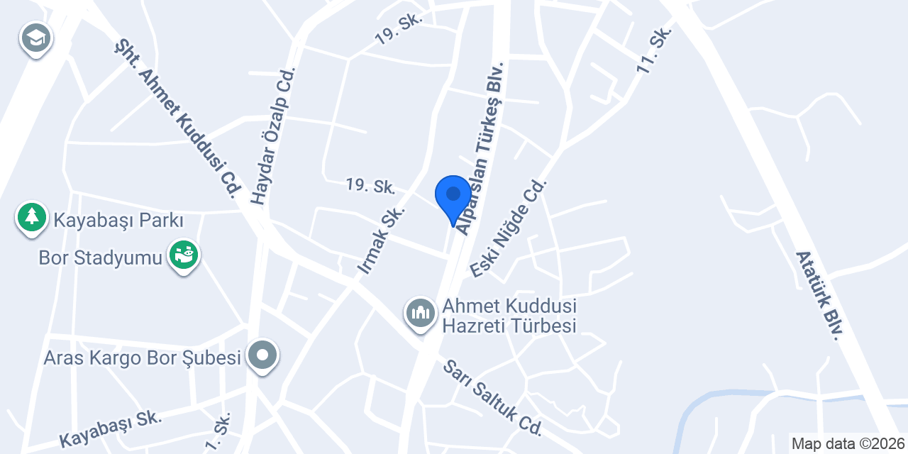 Ergin&Emlak&Otomotiv konumu