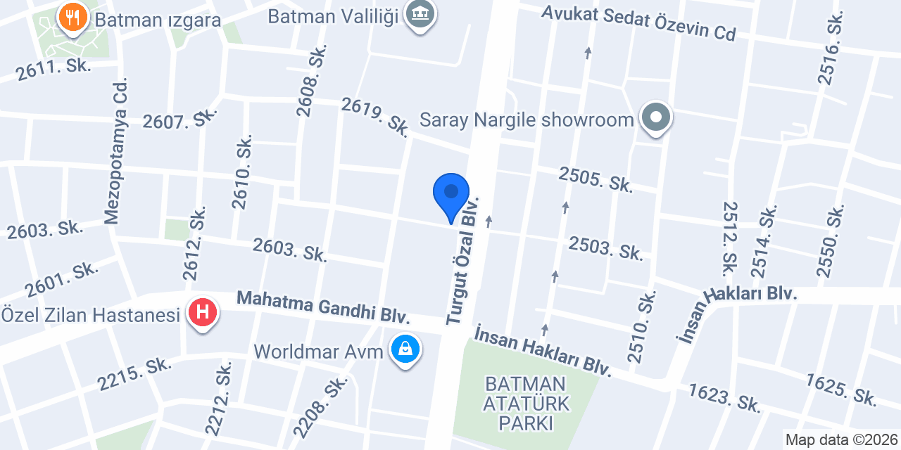 Ömeroğlu Pastanesi konumu