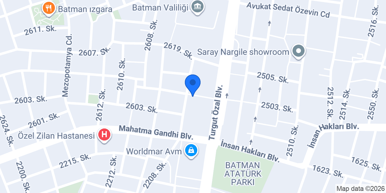 Aspava Rent A Car konumu