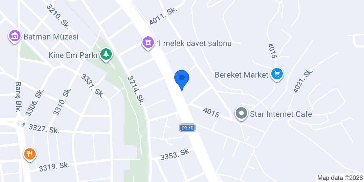 Batman Güven Yapı konumu