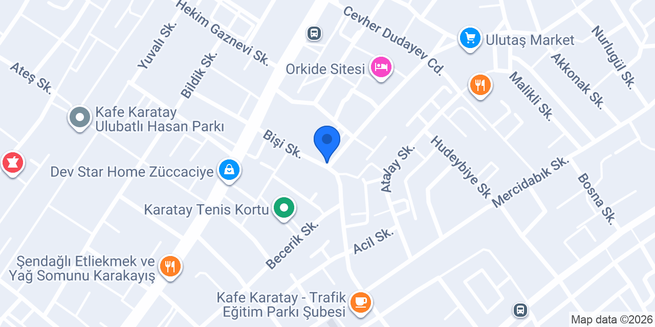 Diyetisyen Hediye Beyza KOYUNCU konumu