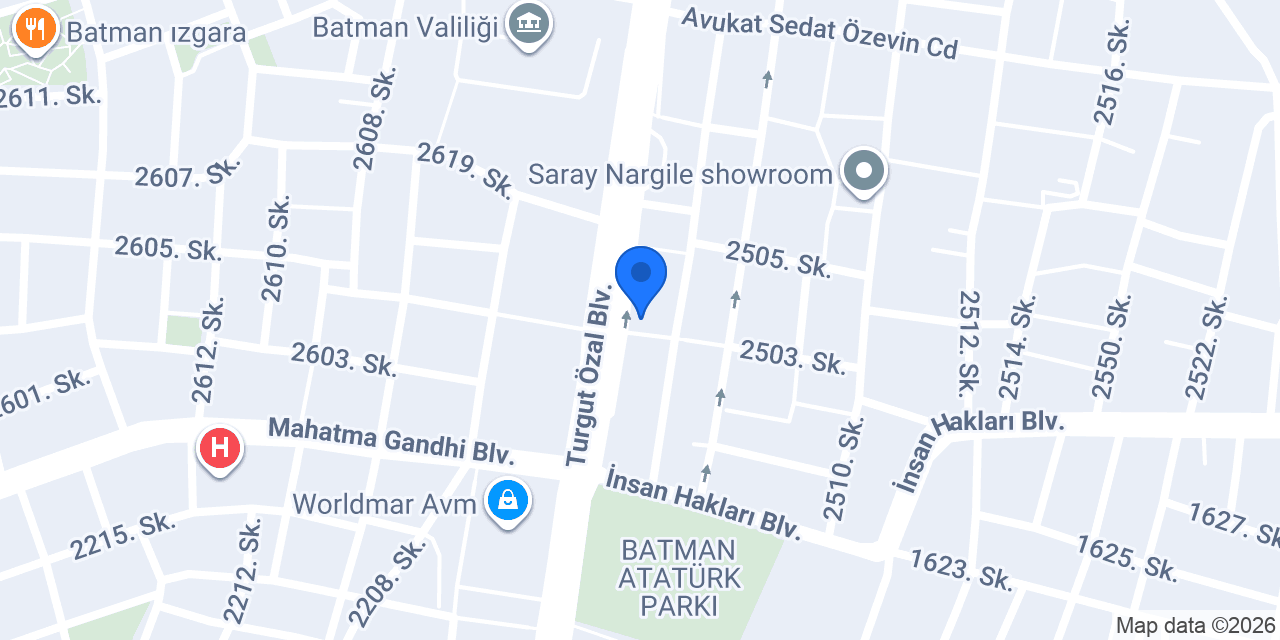 TANRISEVEN HUKUK BÜROSU konumu