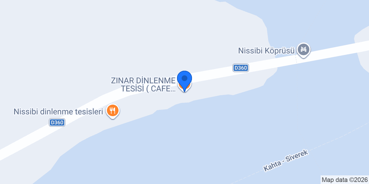 ZINAR DİNLENME TESİSİ ( CAFE RESTORAN) konumu