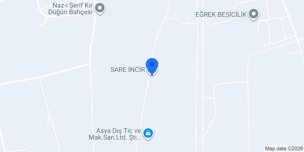 SARE İNCİR konumu