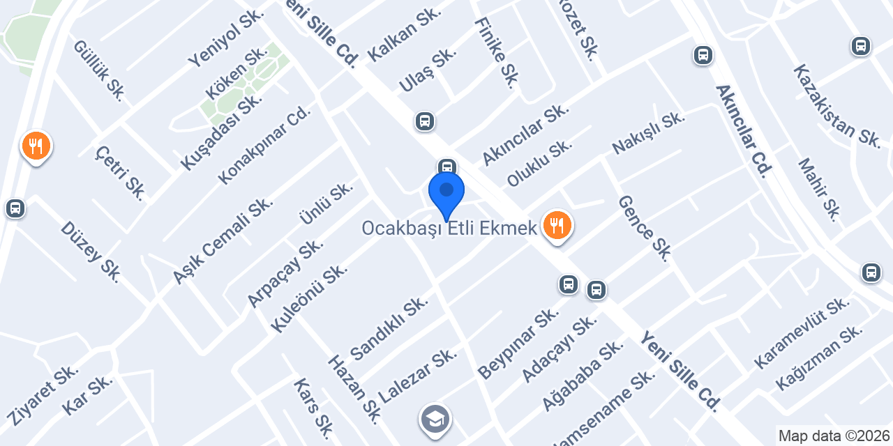 ACARLAR EMLAK konumu