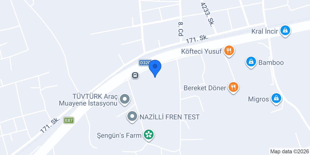 Nanok Motorlu Araçlar A.Ş. konumu